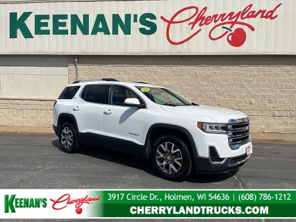 Used 2020 GMC Acadia 4d SUV AWD SLE V6 at Keenan's Cherryland near Holmen, WI