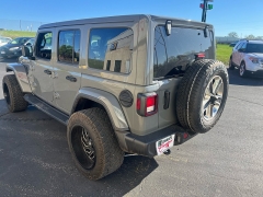 Used 2021  Jeep Wrangler Unlimited Sahara 4x4 at Keenan's Cherryland near Holmen&comma; WI
