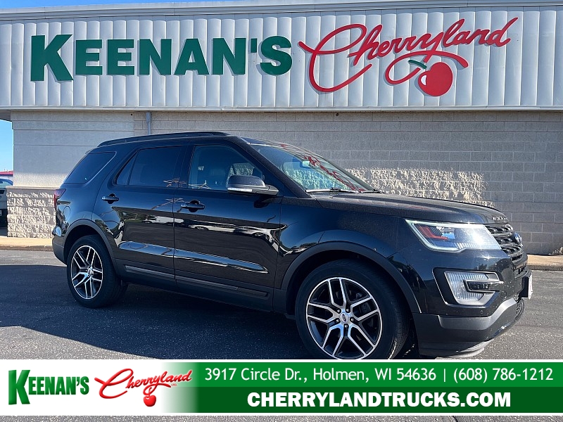 Used 2017  Ford Explorer 4d SUV 4WD Sport at Keenan's Cherryland near Holmen&comma; WI