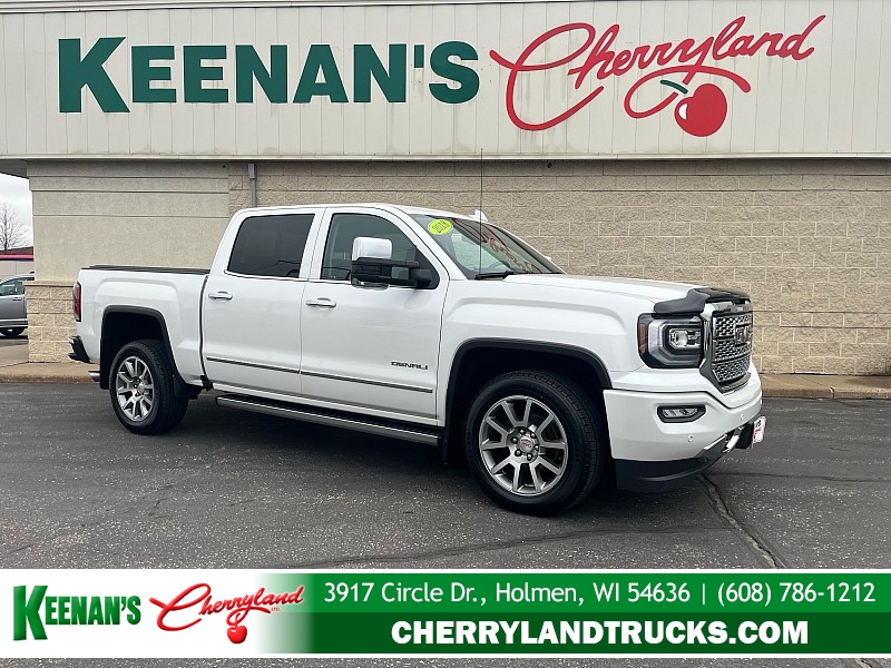 Used 2018  GMC Sierra 1500 4WD Crew Cab Denali at Keenan's Cherryland near Holmen&comma; WI