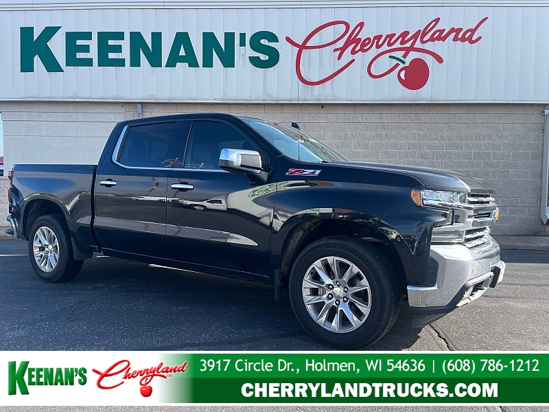 Used 2019  Chevrolet Silverado 1500 4WD Crew Cab LTZ at Keenan's Cherryland near Holmen&comma; WI