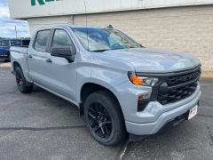 Used 2024  Chevrolet Silverado 1500 4WD Crew Cab 147" Custom at Keenan's Cherryland near Holmen&comma; WI