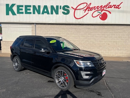 Used 2017 Ford Explorer 4d SUV 4WD Sport at Keenan's Cherryland near Holmen, WI