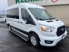 Used 2021  Ford Transit Passenger Wagon T-350 148" Med Roof XLT RWD at Keenan's Cherryland near Holmen&comma; WI