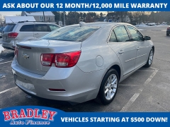 Used 2015  Chevrolet Malibu 4d Sedan LT w&sol;1LT at Bradley Auto Finance near Hudson&comma; NH