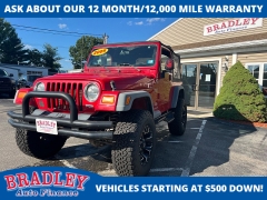 Used 2005 Jeep Wrangler 2d Convertible X at Bradley Auto Finance near Hudson, NH