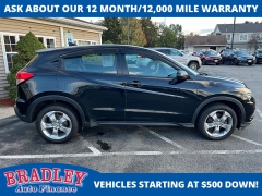 Used 2019  Honda HR-V 4d SUV AWD LX at Bradley Auto Finance near Hudson, NH