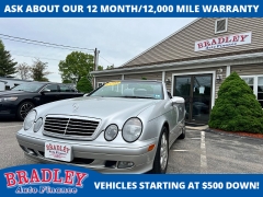 Used 2003  Mercedes-Benz CLK-Class 2d Convertible CLK320 at Bradley Auto Finance near Hudson&comma; NH