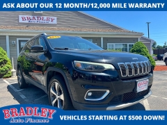 Used 2019  Jeep Cherokee 4d SUV 4WD Limited High Altitude 3&period;2L at Bradley Auto Finance near Hudson&comma; NH