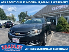 Used 2014 Chevrolet Impala 4d Sedan LT at Bradley Auto Finance near Hudson, NH
