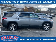 Used 2020  Chevrolet Traverse 4d SUV AWD LT Leather at Bradley Auto Finance near Hudson, NH