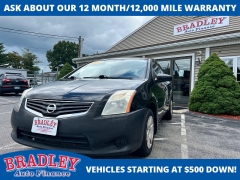 Used 2011  Nissan Sentra 4d Sedan 2&period;0 CVT at Bradley Auto Finance near Hudson&comma; NH
