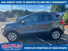 Used 2020 Ford EcoSport 4d SUV 4WD SE at Bradley Auto Finance near Hudson, NH