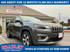  2019 Jeep Cherokee 4d SUV 4WD Limited 3&period;2L at Bradley Auto Finance near Hudson&comma; NH