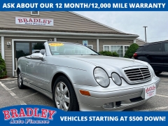 Used 2003  Mercedes-Benz CLK-Class 2d Convertible CLK320 at Bradley Auto Finance near Hudson&comma; NH