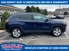 Used 2020  Jeep Compass 4d SUV 4WD Latitude at Bradley Auto Finance near Hudson&comma; NH