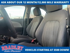 Used 2016  Chevrolet Sonic 4d Sedan LT AT at Bradley Auto Finance near Hudson&comma; NH