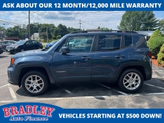 Used 2021 Jeep Renegade Latitude 4x4 at Bradley Auto Finance near Hudson, NH