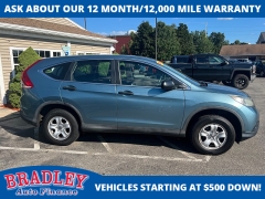 Used 2014 Honda CR-V 4d SUV AWD LX at Bradley Auto Finance near Hudson, NH