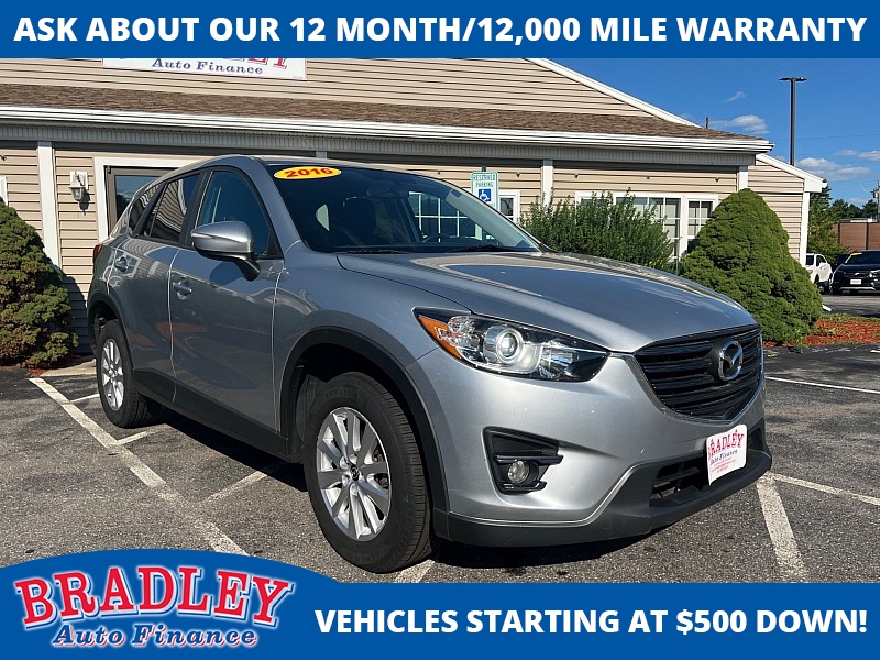 Used 2016  Mazda CX-5 4d SUV AWD Touring at Bradley Auto Finance near Hudson, NH