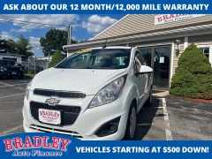 Used 2015 Chevrolet Spark 4d Hatchback LT w/1LT CVT at Bradley Auto Finance near Hudson, NH
