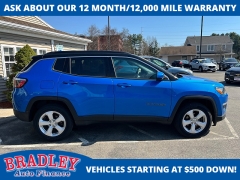Used 2018  Jeep Compass 4d SUV 4WD Latitude Altitude at Bradley Auto Finance near Hudson&comma; NH