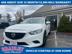 Used 2017  Mazda Mazda6 4d Sedan Touring Auto at Bradley Auto Finance near Hudson, NH