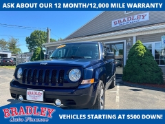 Used 2016  Jeep Patriot 4d SUV 4WD High Altitude at Bradley Auto Finance near Hudson&comma; NH