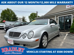 Used 2003  Mercedes-Benz CLK-Class 2d Convertible CLK320 at Bradley Auto Finance near Hudson&comma; NH