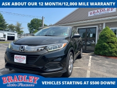 Used 2020 Honda HR-V 4d SUV AWD LX at Bradley Auto Finance near Hudson, NH