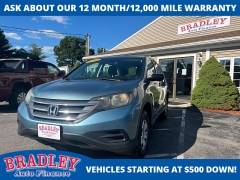 Used 2014 Honda CR-V 4d SUV AWD LX at Bradley Auto Finance near Hudson, NH