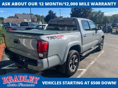 Used 2018 Toyota Tacoma 4WD Double Cab TRD Off-Road Auto at Bradley Auto Finance near Hudson, NH