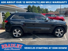 Used 2016 Jeep Grand Cherokee 4d SUV 4WD Overland at Bradley Auto Finance near Hudson, NH