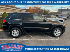 Used 2017  Jeep Grand Cherokee 4d SUV 4WD Laredo at Bradley Auto Finance near Hudson, NH