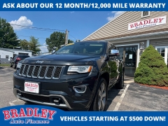 Used 2016 Jeep Grand Cherokee 4d SUV 4WD Overland at Bradley Auto Finance near Hudson, NH