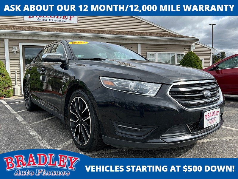 Used 2017  Ford Taurus 4d Sedan AWD Limited at Bradley Auto Finance near Hudson, NH