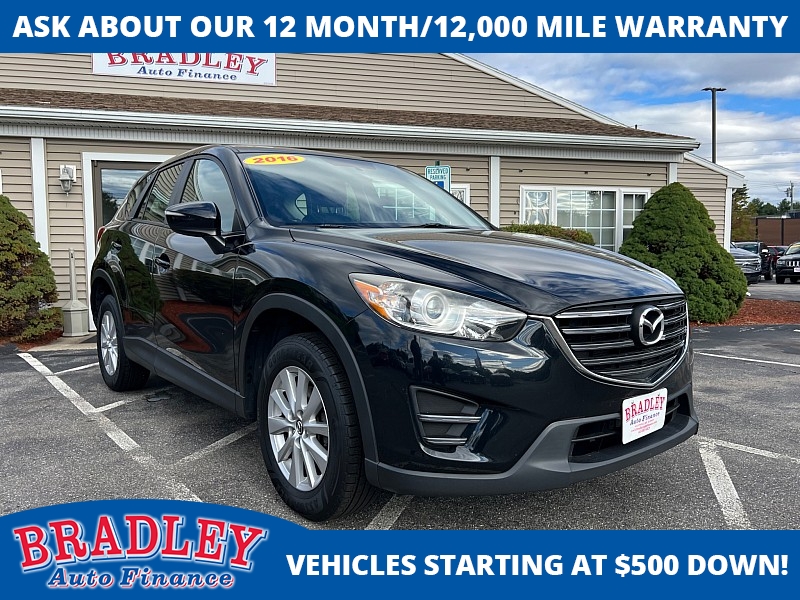 Used 2016  Mazda CX-5 4d SUV FWD Sport Auto (2016.5) at Bradley Auto Finance near Hudson, NH