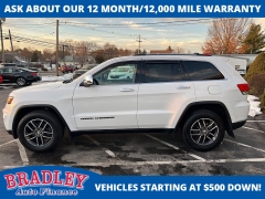 Used 2018  Jeep Grand Cherokee 4d SUV 4WD Limited V6 at Bradley Auto Finance near Hudson&comma; NH
