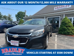 Used 2015 Chevrolet Malibu 4d Sedan LS at Bradley Auto Finance near Hudson, NH