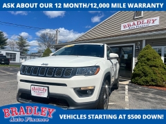 Used 2020  Jeep Compass 4d SUV FWD Limited at Bradley Auto Finance near Hudson&comma; NH