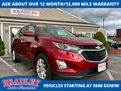  2019 Chevrolet Equinox 4d SUV FWD LT w&sol;1LT at Bradley Auto Finance near Hudson&comma; NH