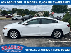 Used 2019  Chevrolet Malibu 4d Sedan LT at Bradley Auto Finance near Hudson&comma; NH