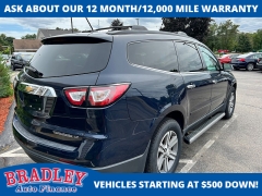 Used 2015  Chevrolet Traverse 4d SUV AWD LT1 at Bradley Auto Finance near Hudson&comma; NH