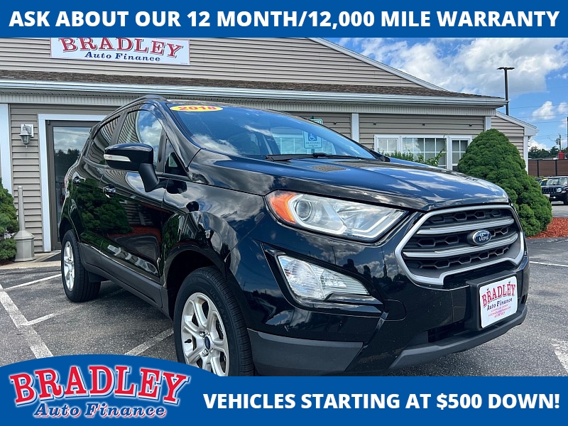 Used 2018  Ford EcoSport 4d SUV 4WD SE at Bradley Auto Finance near Hudson&comma; NH