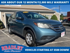 Used 2014 Honda CR-V 4d SUV AWD LX at Bradley Auto Finance near Hudson, NH
