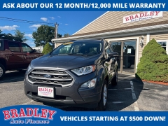 Used 2020 Ford EcoSport 4d SUV 4WD SE at Bradley Auto Finance near Hudson, NH