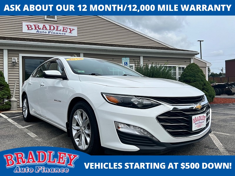 Used 2019  Chevrolet Malibu 4d Sedan LT at Bradley Auto Finance near Hudson&comma; NH