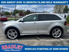 Used 2014  Ford Edge 4d SUV AWD Sport at Bradley Auto Finance near Hudson&comma; NH