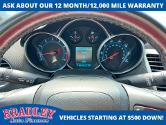 Used 2014  Chevrolet Cruze 4d Sedan LT1 AT at Bradley Auto Finance near Hudson&comma; NH