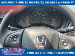 Used 2020 Honda HR-V 4d SUV AWD LX at Bradley Auto Finance near Hudson, NH
